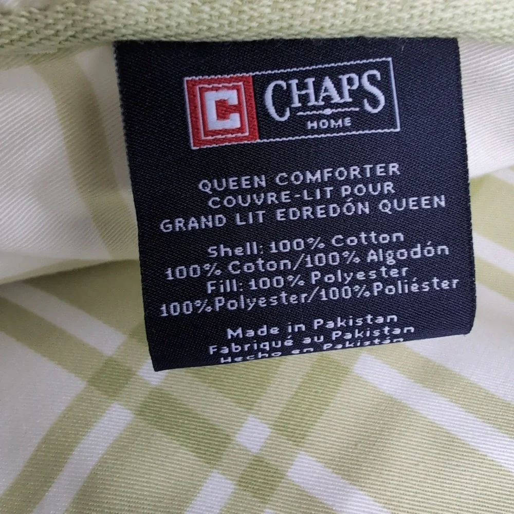 Ralph Lauren Chaps Constance Garden Queen Set Comforter 2 Shams Floral Vintage